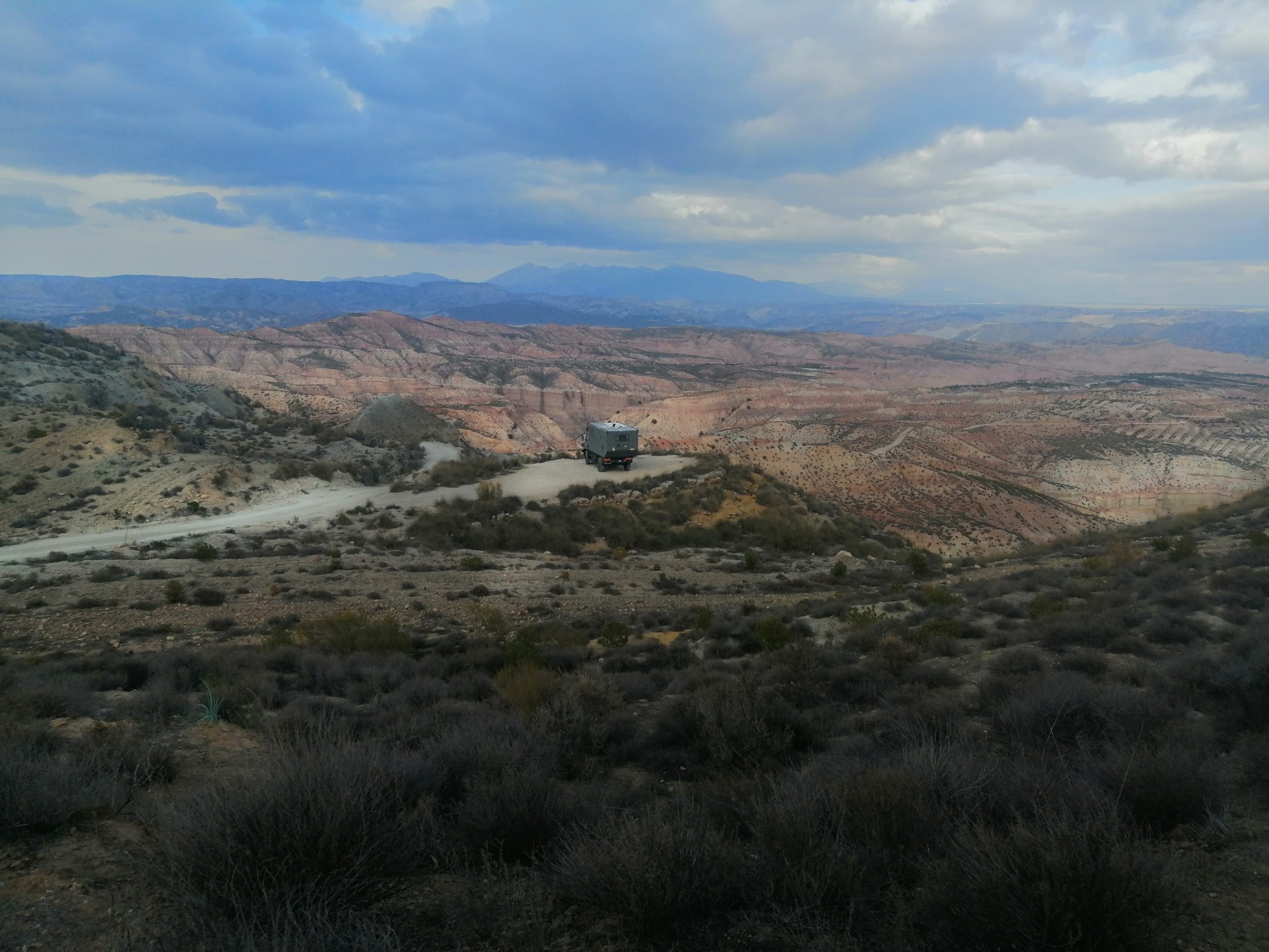 overlanding in Andalusia's gorafe desert