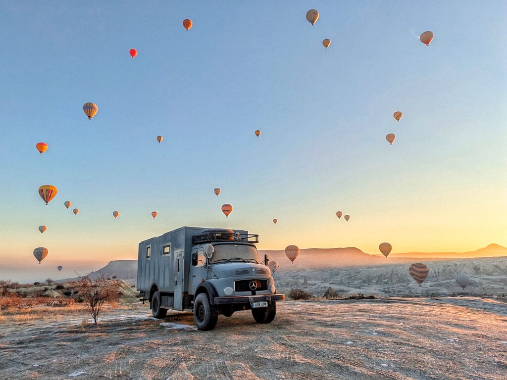 One of the highlights of our overland trip through Turkey - visiting Cappadocia